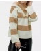 STRIPED KNIT SWEATER